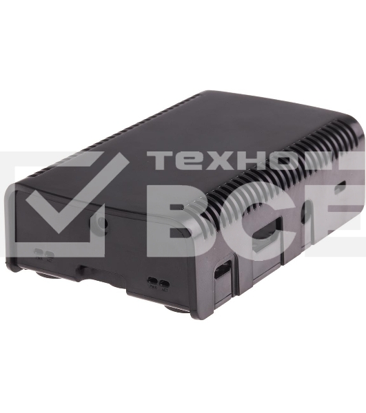 Корпус Raspberry Pi 3 Model B , 2-piece black case ASM-1900040-21, совместим с креплением VESA Mount (103-4300)