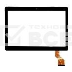 Сенсорное стекло (тачскрин) CH-1096A1-FPC276-V02, черное, фото3