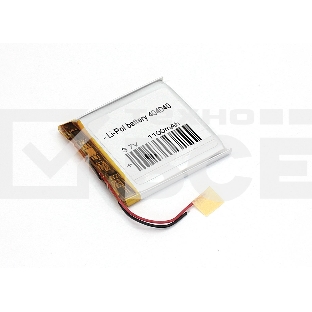 Аккумулятор Li-Pol (батарея) 4*40*40мм 2pin 3.7V/550mAh