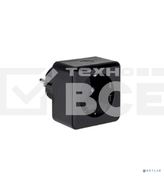 Умная розетка PROxima Сonnect PRO Wi-Fi черная