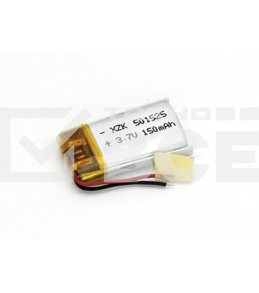Аккумулятор Li-Pol (батарея) 5*15*25мм 2pin 3.7V/140mAh