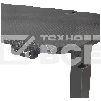 Стол Cactus CS-EDL-GBK столешница МДФ черный, каркас черный, фото4