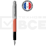 Ручка перьевая Parker Sonnet Essentials SB F545 (CW2169228) LaqOrange CT F сталь нержавеющая подар.кор., фото 1