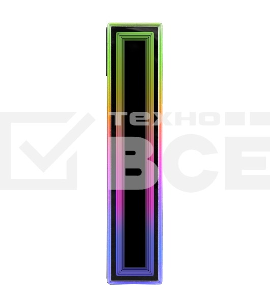 Кулер для корпуса Thermalright TL-M12-S (120x124x25mm, 4-pin PWM, ARGB, 47.6CFM, 23.2dBA, 1500RPM, Black)