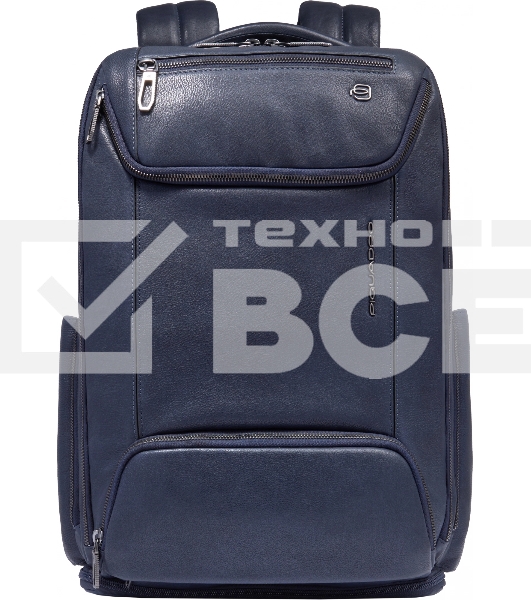 Рюкзак мужской Piquadro Cronus CA6690S134BM/BLU синий кожа