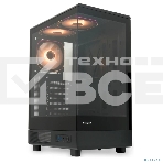 Компьютерный корпус HSPD F510, Panoramic Mid Tower, черный, TG, 0.5 SPCC, 3x120мм ARGb ATX, mATX, mITX 180/280/160мм 1x2.5', 1x3.5', 7xPCI 2xUSB-A 3.0 356x218x467мм, фото26