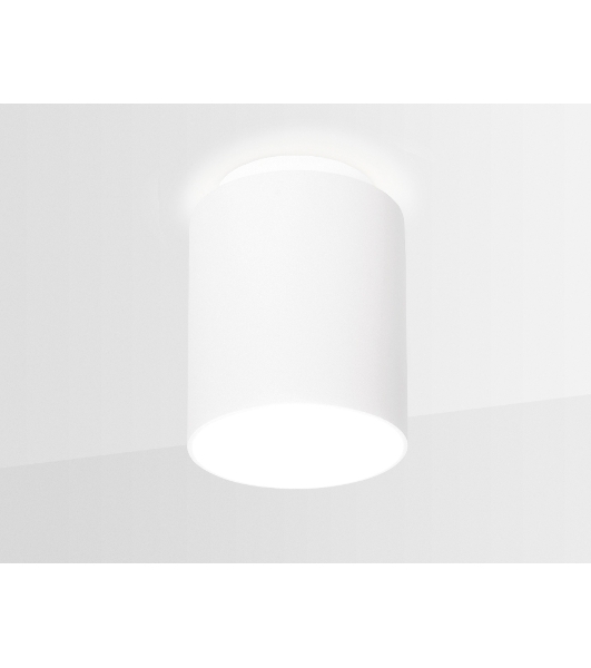 Светильник Ambrella light TN260 WH/S белый/песок LED 4200K 7W D80*100