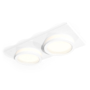 Комплект встраиваемого светильника Ambrella light XC6525060 SWH/FR белый песок/белый матовый MR16 GU5.3 (C6525, N6220)