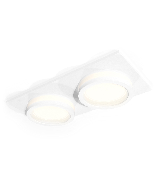 Комплект встраиваемого светильника Ambrella light XC6525060 SWH/FR белый песок/белый матовый MR16 GU5.3 (C6525, N6220)