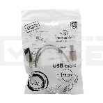Кабель Cablexpert USB 2.0 Pro, AM/BM, 0,75м, экран, 2 феррит.кольца, прозрачный (CCF-USB2-AMBM-TR-0.75M), фото5
