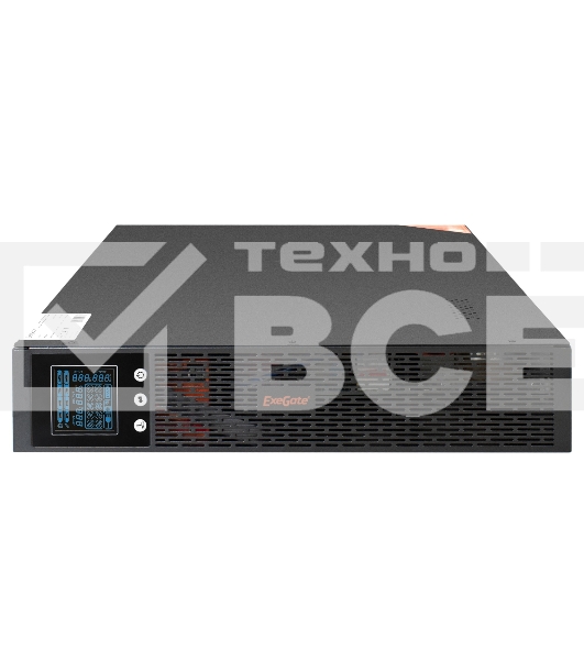 Источник бесперебойного питания Pure Sine Wave ExeGate SinePower UHB-2000.LCD.AVR.C13.RJ.USB.2U <2000VA/1600W,8*C13,RM/Tower>