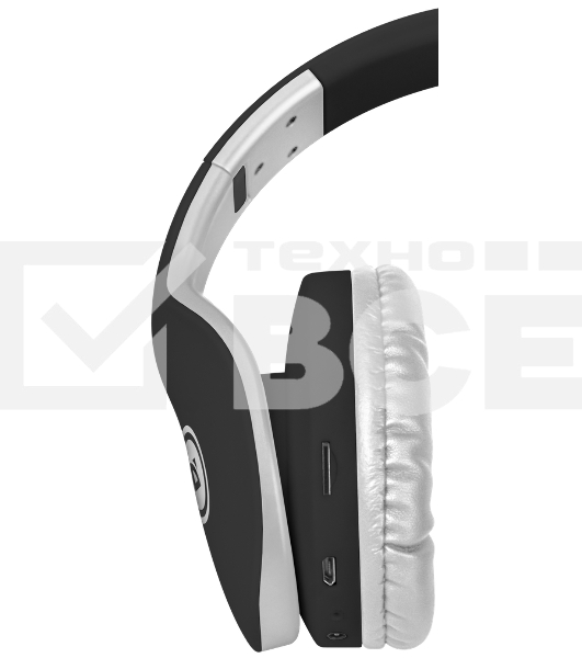 Беспроводные/проводные наушники Defender FreeMotion B525 черный/белый, накладные, Bluetooth + проводной, до 8 ч