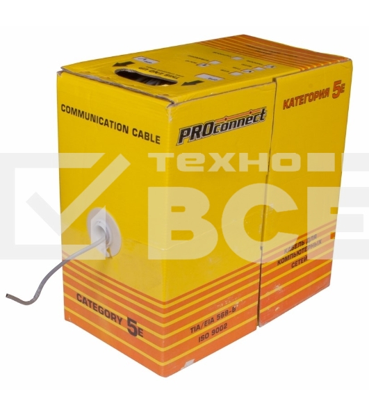 Кабель Proconnect (01-0148) Кабель FTP CAT5e 4 пары (305м) 0.4 мм 