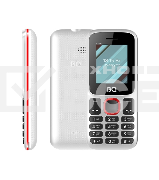 Мобильный телефон BQ 1848 Step+ красный/черный