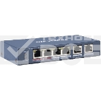 Коммутатор Hikvision DS-3E0106P-E/M 6x100Mb 4PoE+ 35W неуправляемый, фото2