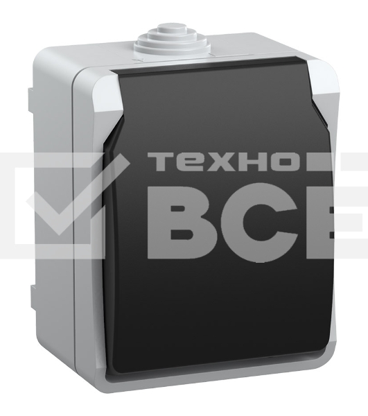 Розетка ИЭК Форс РСб20-3-ФСр1м с/з открытой установки