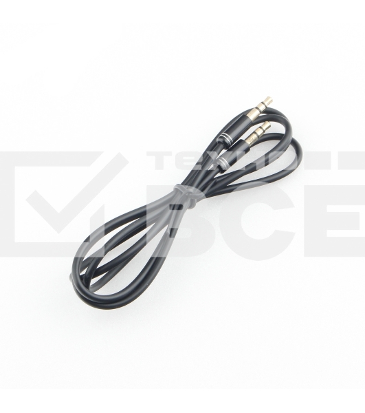 Кабель аудио Cablexpert CCAB-02-35MM-1MB, 3.5 Jack (M)/3.5 Jack (M), черный, 1м, блистер