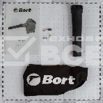 Воздуходувка Bort BSS-900-R 900Вт пит.:от сети синий, фото8