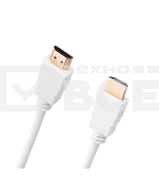 Кабель Rexant HDMI - HDMI 1.4, 2 м Gold белый