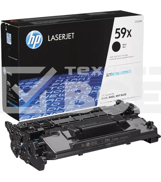 Картридж лазерный HP 59X черный для LJ M304/M404/MFP M428 10000 стр