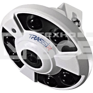 Камера видеонаблюдения IP Trassir TR-D9151IR2 1.4-1.4мм корп.:белый
