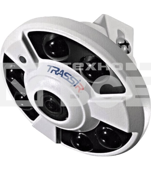 Камера видеонаблюдения IP Trassir TR-D9151IR2 1.4-1.4мм корп.:белый