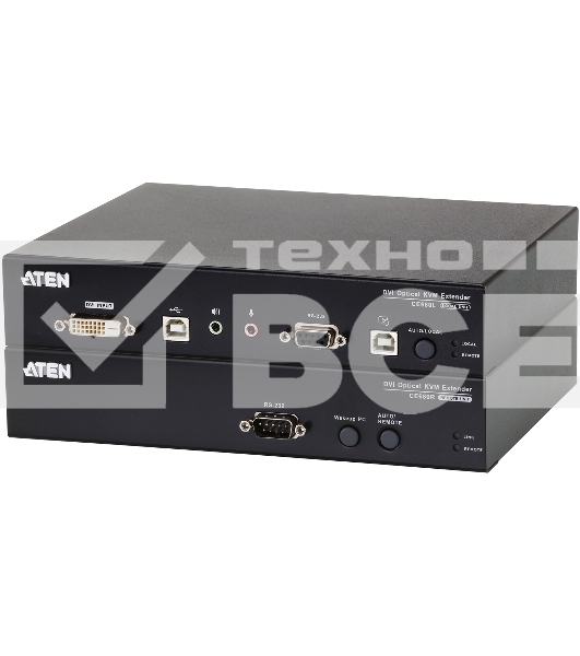 Удлинитель ATEN DVI Optical KVM Extender W/1.8M W/EU ADP