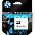 Картридж струйный HP 22 C9352AE многоцветный для HP DJ 3920/3940/PSC 1410 (165стр.), фото2
