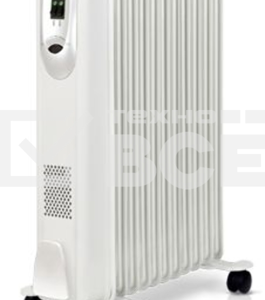 Масляный обогреватель Ballu Comfort BOH/CM-11WDN (11 секций) белый, 2200 Вт, 27 м2, термостат