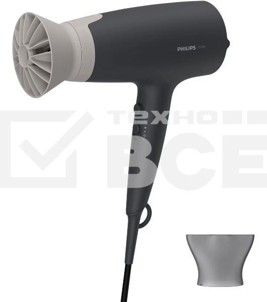 Фен Philips BHD351/10 2100Вт, черный
