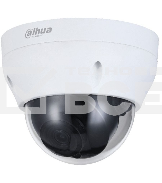 Камера видеонаблюдения IP Dahua DH-IPC-HDPW1230R1P-0280B-S5 2.8-2.8мм цв. корп.:белый