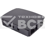 Корпус Raspberry Pi 3 Model B , 2-piece black case ASM-1900040-21, совместим с креплением VESA Mount (103-4300), фото5