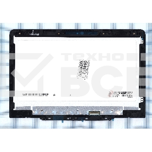 Модуль (матрица + тачскрин) для Lenovo Yoga N23 черный c рамкой