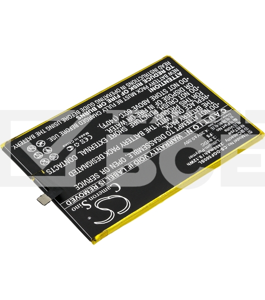 Аккумулятор CameronSino  CS-DGF500SL Y200 для DOOGEE F5 3.8V / 2400mAh / 9.12Wh