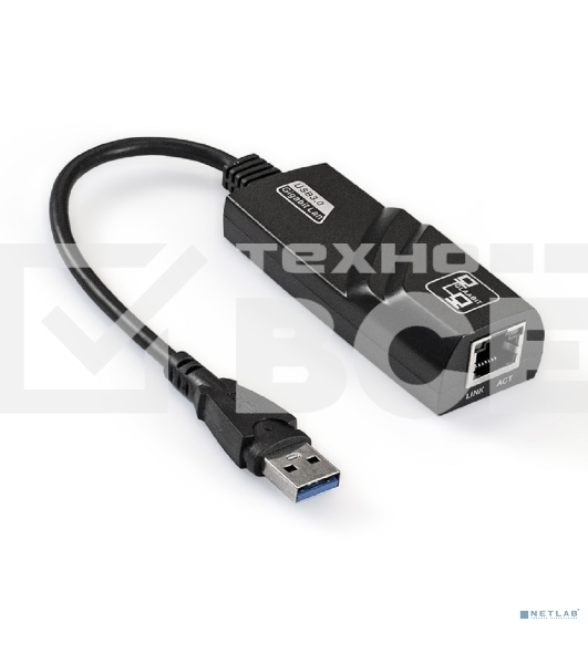 Кабель-адаптер ExeGate EXE-730U3-45 (USB3.0 --> UTP 1000Mbps, RLT8153)
