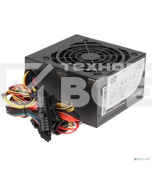 Блок питания Powerman PM-600ATX-F-BL, 600Вт, 120мм, черный