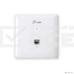 Точка доступа TP-Link Omada AC1200 wireless MU-MIMO Gigabit wall-plate Access Point, 1 Gigabit downlink port, 1 gigabit uplink port, 802.3af/at PoE in, wall plate mounting, support standalone mode and controlled by Omada SDN controller (Software/hardware/, фото9