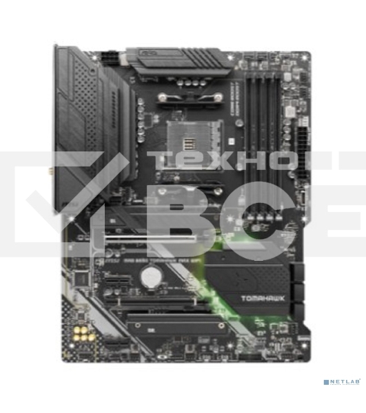 Материнская плата MSI MAG B550 TOMAHAWK MAX WIFI, AM4, AMD B550, 4xDDR4, 6xSATA, 2xM.2, 1xPCI-E 4.0 x16, 1xPCI-E 3.0 x4, 2xPCI-E x1, 1xHDMI, 1xDP, 1x 2.5Gb LAN, 2xUSB-A 2.0, 2xUSB-A 3.2 Gen 1, 1xUSB-A 3.2 Gen 2, 1xUSB-C 3.2 Gen 2, 5x3.5 мм, 7.1, ATX