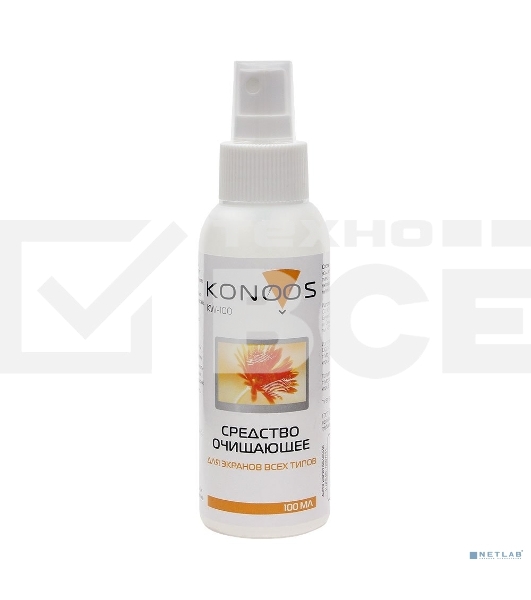 Cпрей для экранов Konoos KW-100, 100 мл