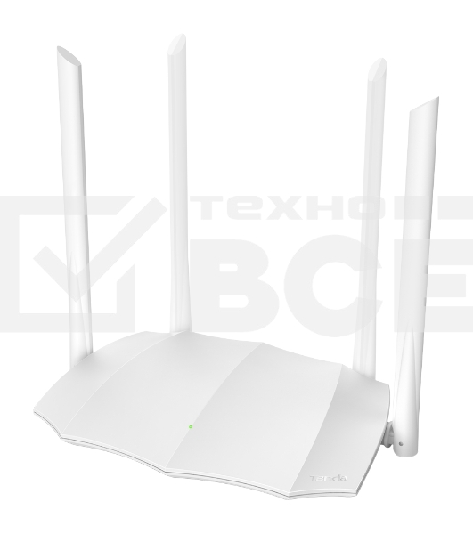 Маршрутизатор Tenda AC5 1200Mbps 11AC wave2Router, MU-MIMO,1Ghz CPU，4X5dbi Antennas, 1X100Mbps WAN, 3x100Mbps LAN,WiFi On/Off Switch,Universal Rep
