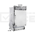 Встраиваемая узкая посудомоечная машина AEG FSE73507P ,загрузка на 10 комплектов посуды, сенсорное управление, 7 программ, 44.6x55x82 см, черный, фото 1