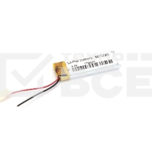 Аккумулятор Li-Pol (батарея) 5*12*35мм 2pin 3.7V/170mAh