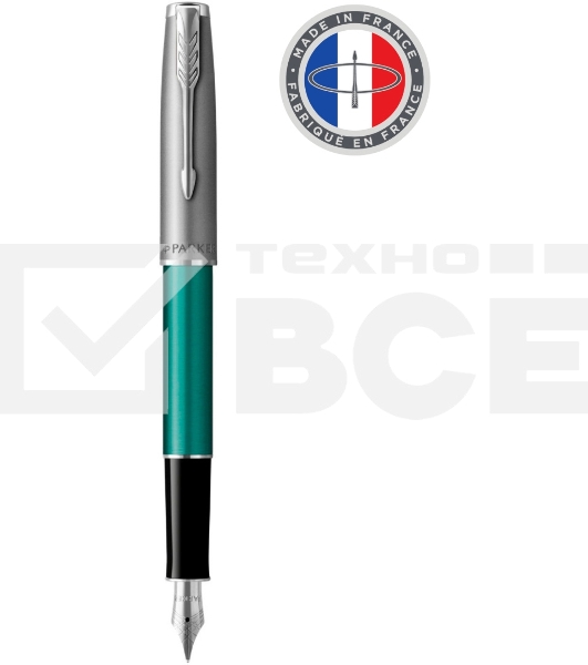 Ручка перьевая Parker Sonnet Essentials SB F545 (CW2169362) LaqGreen CT F сталь нержавеющая подар.кор.