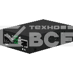 Медиаконвертер Gigabit Ethernet, SFP 1000Мбит/c, RJ45 10/100/1000Мбит/c, поддержка LFP. Металлический корпус. БП DC12V(1A) в комплекте. Размеры (ШхВхГ): 70x25x95мм. Вес: 0,2кг. Рабочая температура: -10…+55°С. Совместим с шасси NS-MCB-14., фото 1