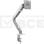 Кронштейн для мониторов Ultramounts UM734SIL серый/серебристый 17'-27' макс.7кг крепление к столешнице поворот и наклон, фото15