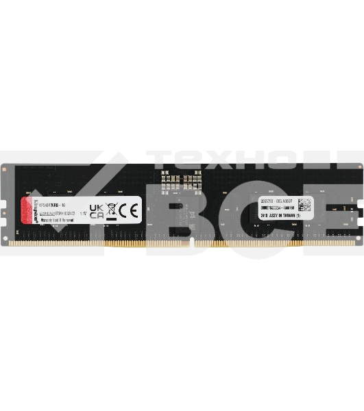 Оперативная память Kingston Fury Renegade Pro, DDR5, 16GB (1x16GB), 4800MHz, CL36, ECC, RDIMM