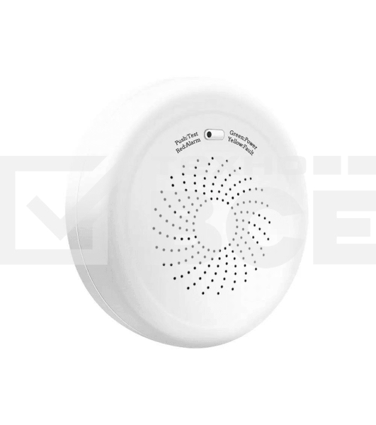 Датчик утечки газа Moes ZigBee Smart Combustible Gas Detector белый модели ZSS-QY-GL-U