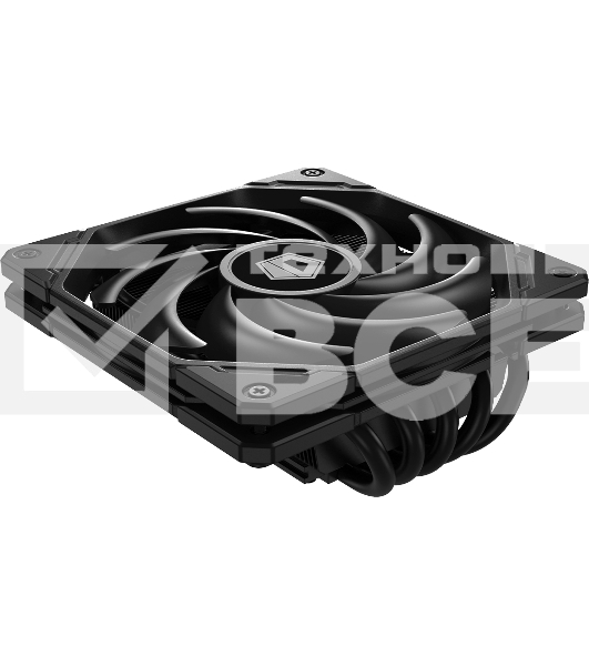 Кулер для процессора ID-COOLING IS-50X-V3 черный 120мм алюминий/медь 2000rpm 31.2db 4-pin 130W 56мм