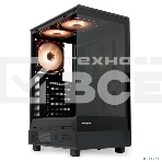 Компьютерный корпус HSPD F510, Panoramic Mid Tower, черный, TG, 0.5 SPCC, 3x120мм ARGb ATX, mATX, mITX 180/280/160мм 1x2.5', 1x3.5', 7xPCI 2xUSB-A 3.0 356x218x467мм, фото25
