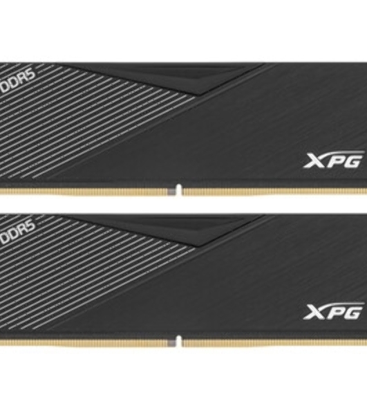 Оперативная память XPG Lancer, DDR5, 32GB (2x16GB), 6400MHz, CL32, DIMM, с радиаторами, черный
